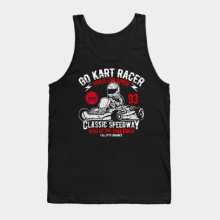 Go Kart Racing Champion Tank Top